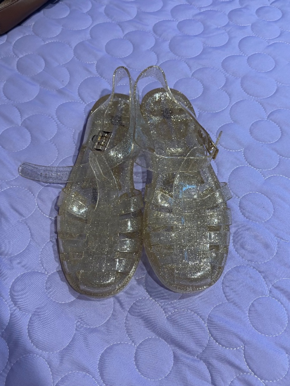 Jelly shoes never worn